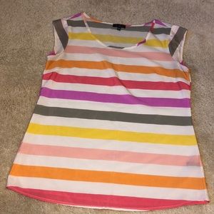 Limited stripped short sleeve t